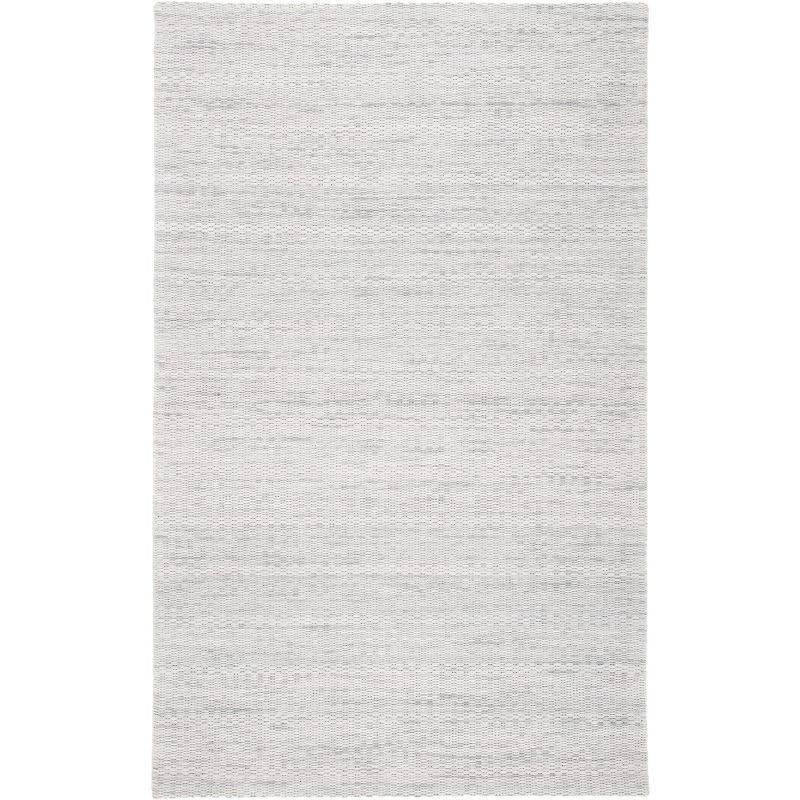 Marbella MRB311 Hand Woven Indoor Area Rug - Light Grey - 5'x8' - Safavieh