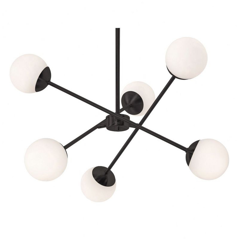 AFX Pearl 6 - Light Pendant in  Black