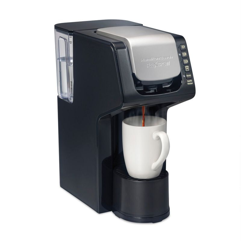 Hamilton Beach Single-Serve Coffee Maker 49901: K-Cup Compatible, 6 Cup Capacity, 1400W, Black, Electric