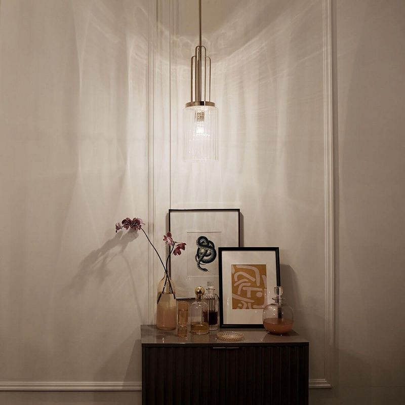 Kichler Lighting Kimrose 1 - Light Pendant in  Polished Nickel
