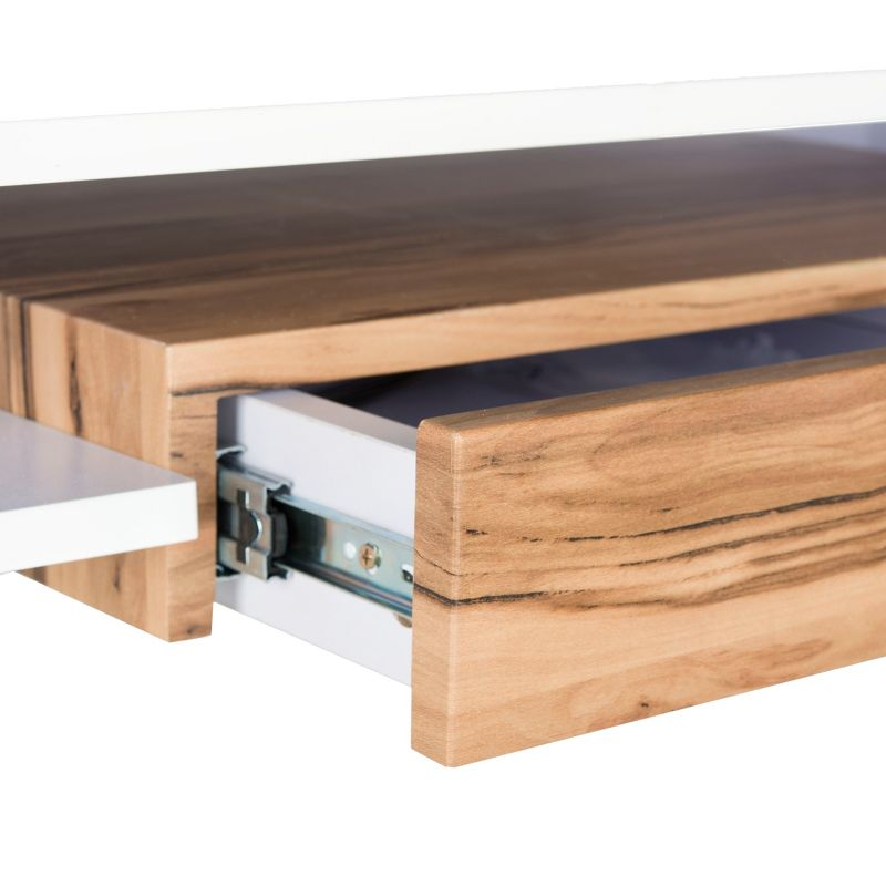 Metropolitan Computer Desk - FOX2203 - White/Chrome - Safavieh Couture