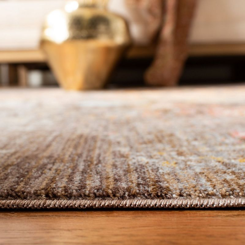 Vintage Persian VTP410 Power Loomed Indoor Area Rug - Brown/Multi - 9'x11'7" - Safavieh.