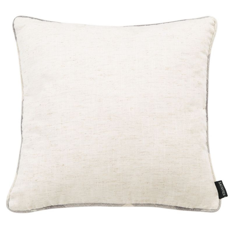 Fernla Pillow - Grey/White - 18"X18" - Safavieh