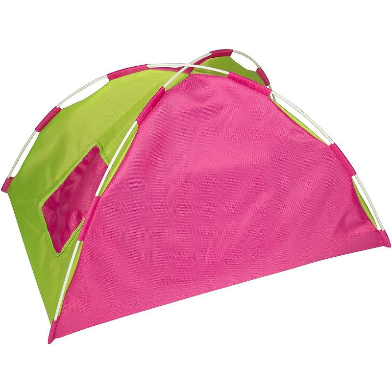 Dress Along Dolly Camping Bed Tent with Sleeping Bag and Pillow for American Girl Doll