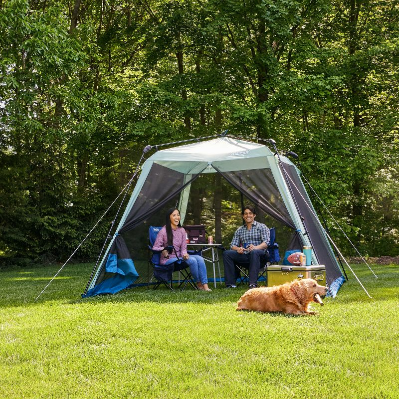 Coleman 10" x 10" Skylodge Instant Screened Shelter Canopy Tent - Green