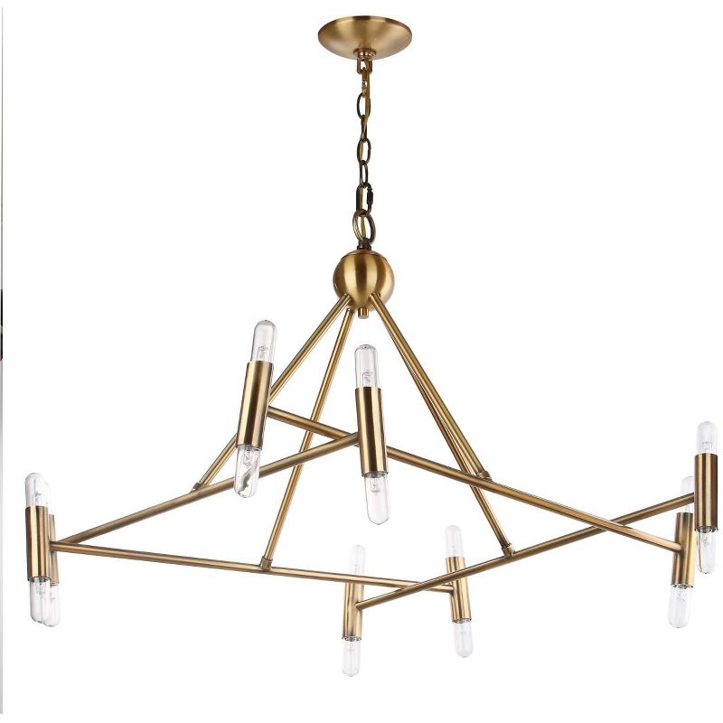 Hegarty 16 Light 36" Chandelier - CHA4006 - Brass - Safavieh