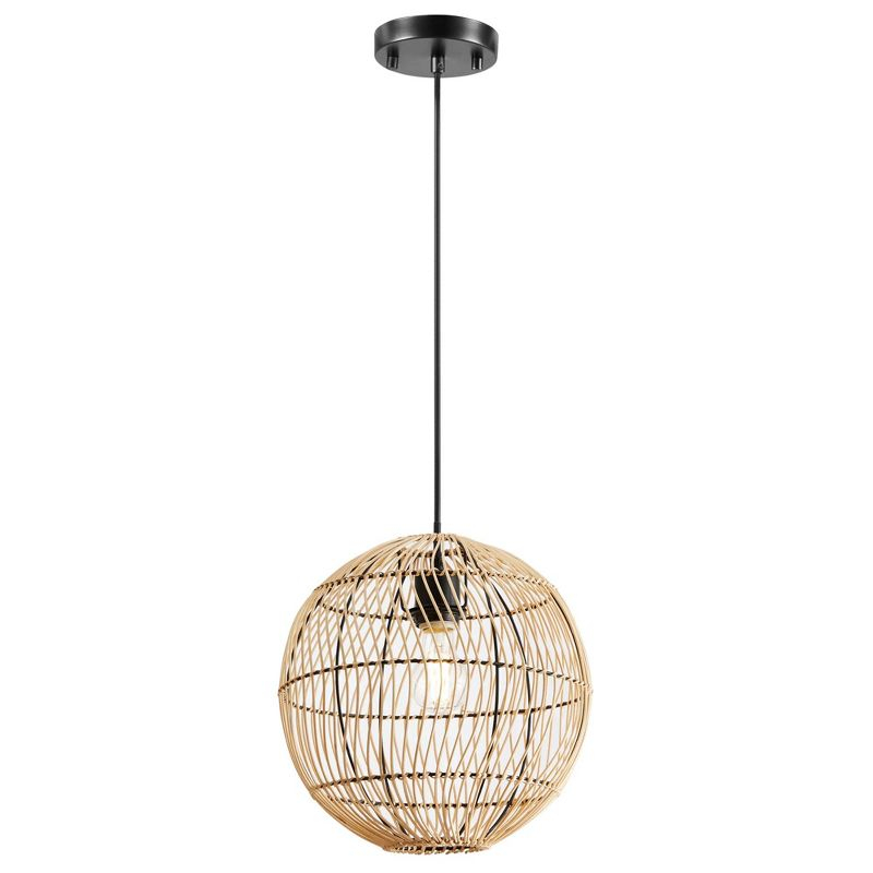 Modway Nurture Rattan Pendant Light