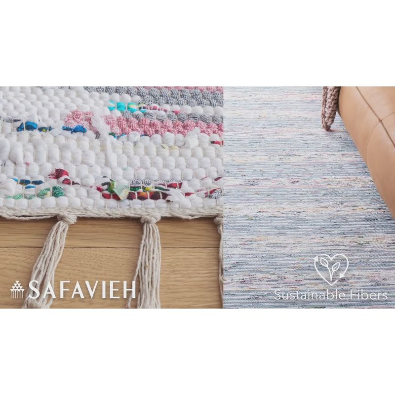 Montauk MTK625 Hand Woven Indoor Area Rug - Blue/Ivory - 8'x10' - Safavieh