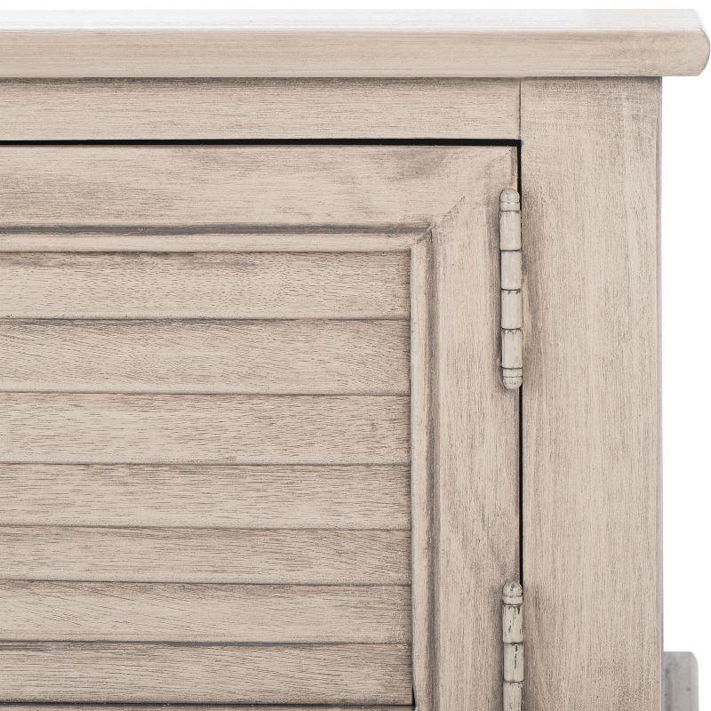 Tate 2 Drawer 2 Door Console Table - Greige - Safavieh