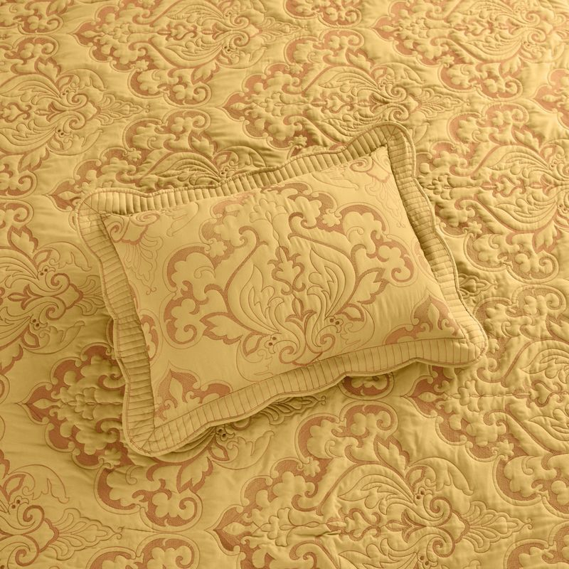 BrylaneHome Amelia Sham - Standard, Seaglass