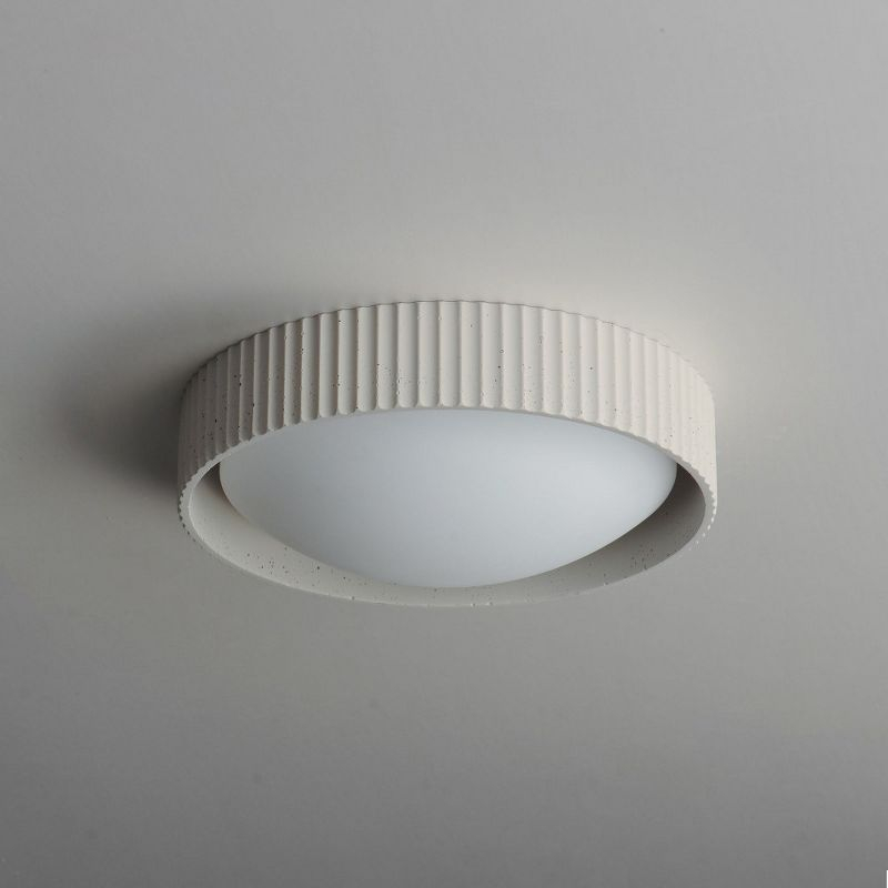 ET2 Lighting Souffle 1 - Light Flush Mount in  Chaulk White