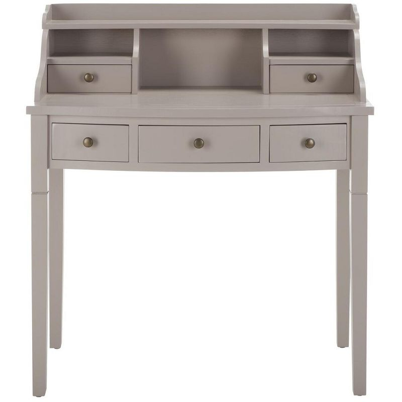 Landon Writing Desk - Quartz Grey - Safavieh