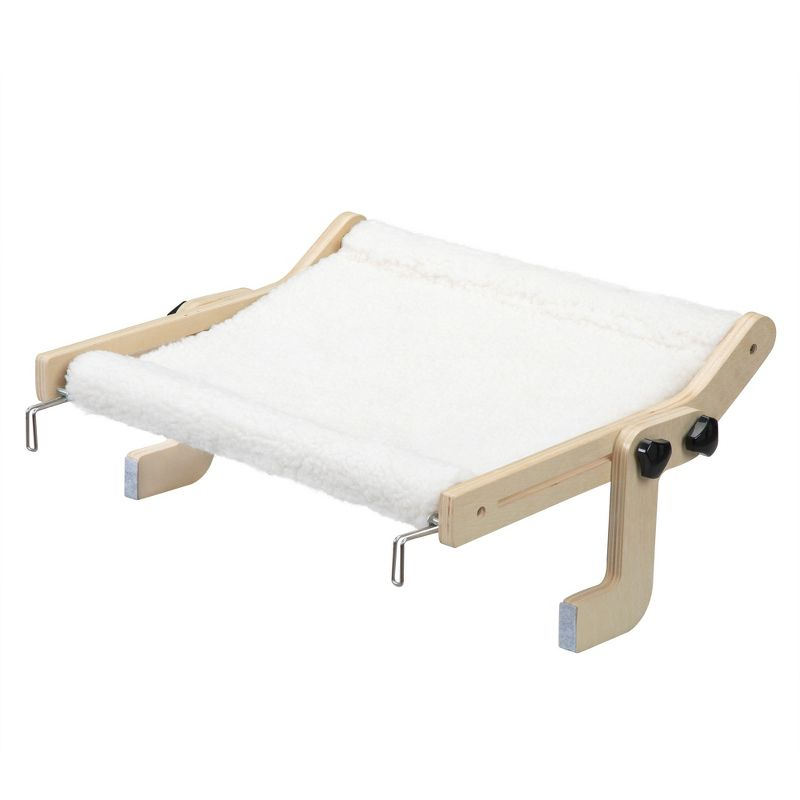 Cat Window Perch, Wood Window Perch For Large Cats, Cat Window Hammock Bed Seat, 55 Lbs Weight Capacity Cat Hammock For Windowsill, Bedside, Cabinet