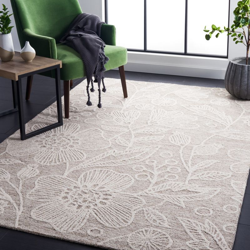 Jardin JAR727 Hand Tufted Area Rug - Natural/Ivory - 3'x5' - Safavieh.