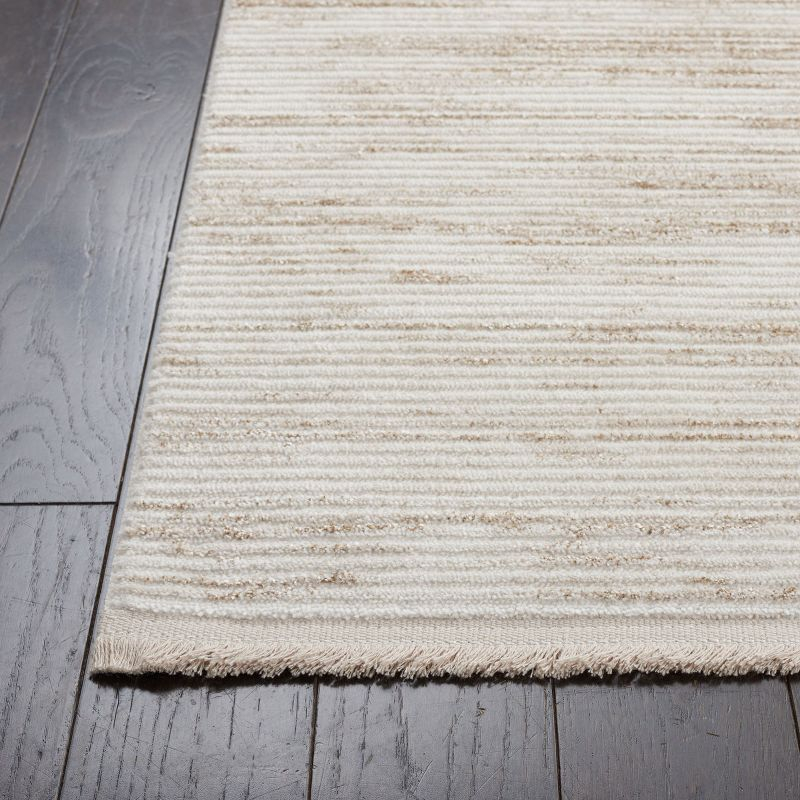 Whisper WHS584 Power Loomed Runner Rug - Ivory/Beige - 2'2"x8' - Safavieh.