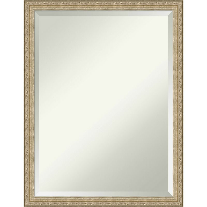 Amanti Art Paris Champagne Beveled Wall Mirror 26.25 x 20.25 in.