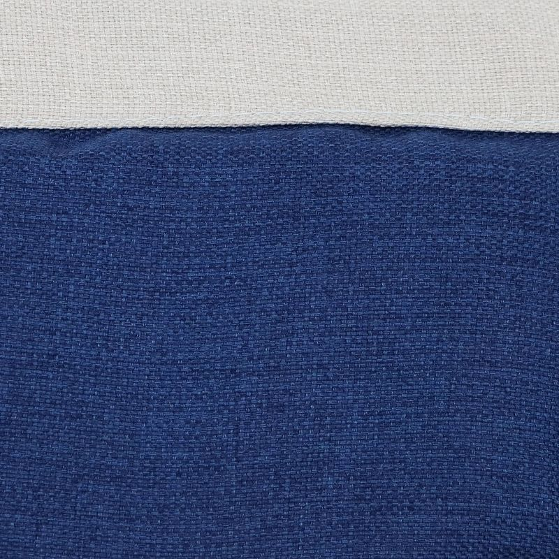 Sunnydaze Large Tufted Victorian Hammock Chair Swing with C-Stand - 300 lb Weight Capacity - Navy Blue