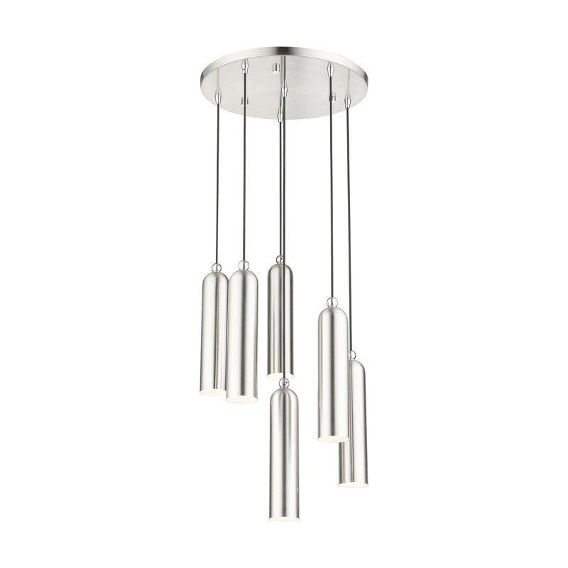 Livex Lighting Ardmore 6 - Light Pendant in  Brushed Nickel