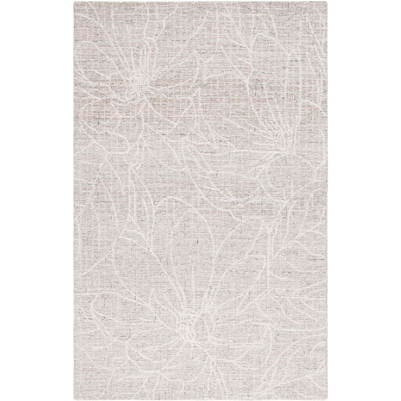 Metro MET881 Hand Tufted Indoor Area Rug - Beige/Ivory - 4'x6' - Safavieh