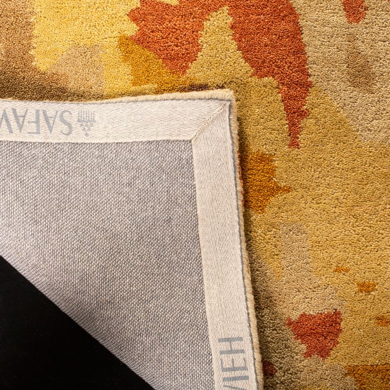 Soho SOH216 Hand Tufted Area Rug - Beige/Multi - 6'x6' - Safavieh.