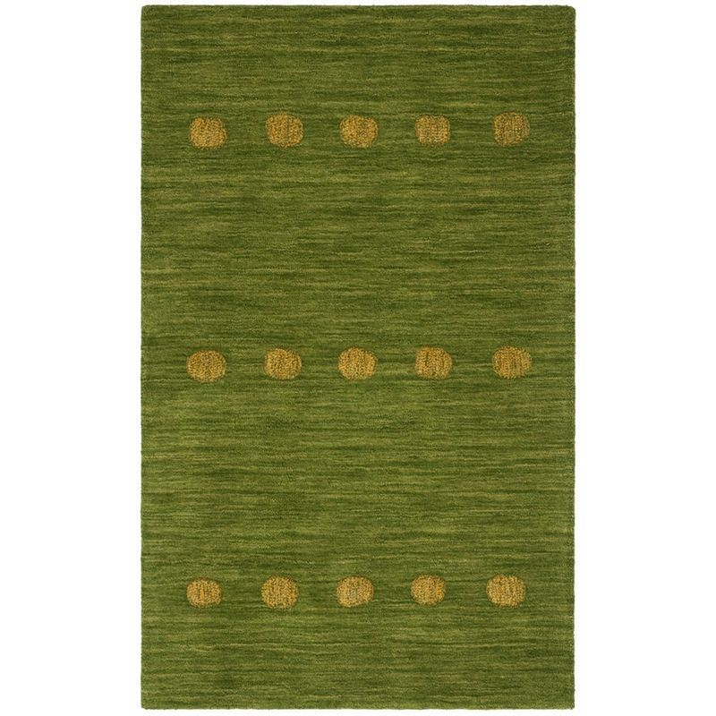 Himalaya HIM590 Handmade Accent Rug - 3'x5' - Green - Safavieh