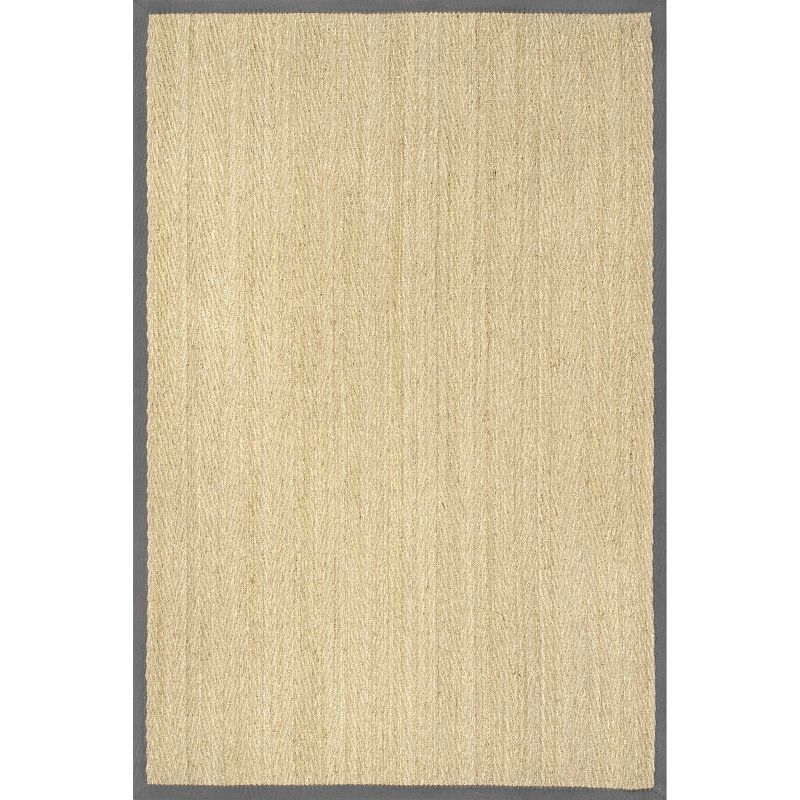 Nuloom Larnaca Seagrass Herringbone Indoor Area Rug, 5' x 8'