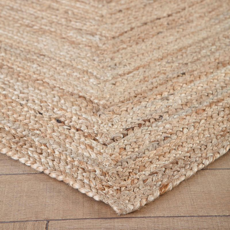 Anji Mountain 3'x5' Kerala Jute Area Rug Natural