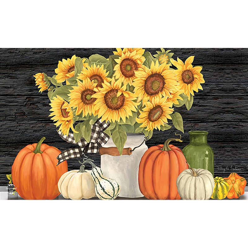 Briarwood Lane Fall Doormat 30x18 Indoor Outdoor Fall's Glory Floral For Fall Doormat