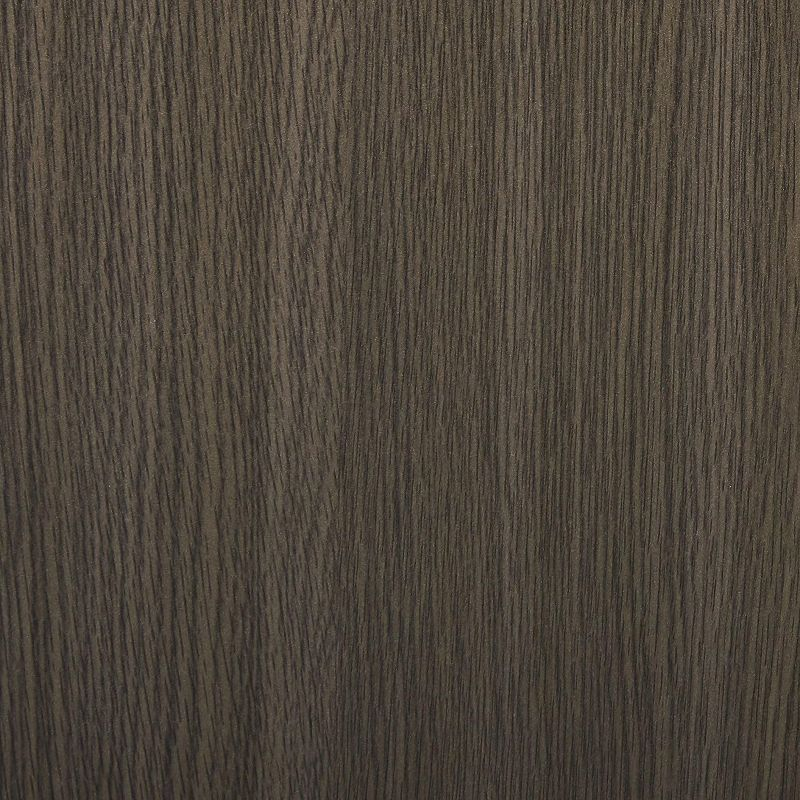 Kings Brand Furniture - 2 Door Cabinet Entryway Console Table with Storage Shelf, Oak Gray