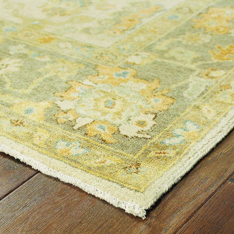 Oriental Weavers Palace 10307 Beige/ Grey Indoor Area Rug - 2' x 3'