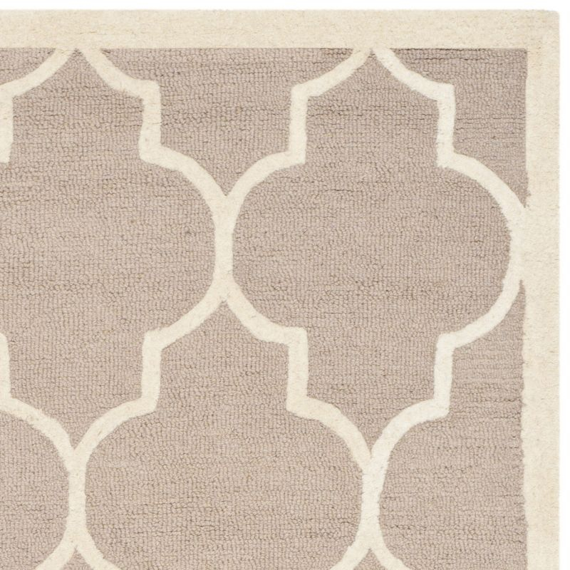 Cambridge CAM134 Tufted Indoor Area Rug - Beige/Ivory - 4'x6' - Safavieh