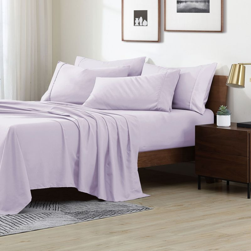 Swift Home | 3-Piece Solid Microfiber Sheet Set Gray Twin XL