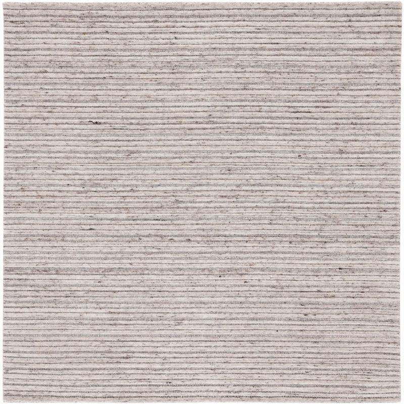 Elements ELM701 Hand Woven Area Rug - Beige - 6'x6' - Safavieh.