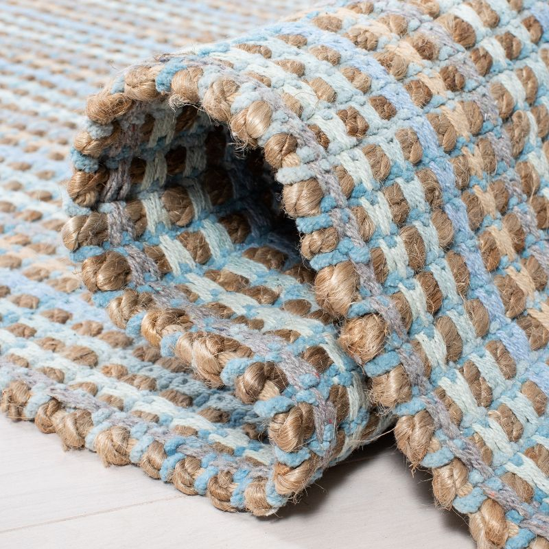 Cape Cod CAP831 Hand Woven Area Rug - Grey - 6'x6' - Safavieh.