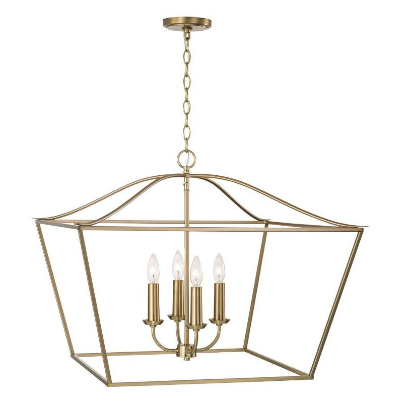 Capital Lighting Grady 4 - Light Pendant in  Matte Brass