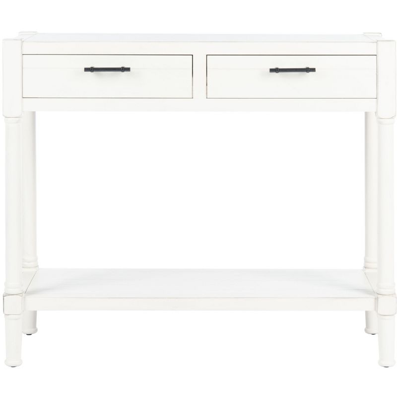 Filbert 2 Drawer Console Table - CNS5716A - Off-White - Safavieh