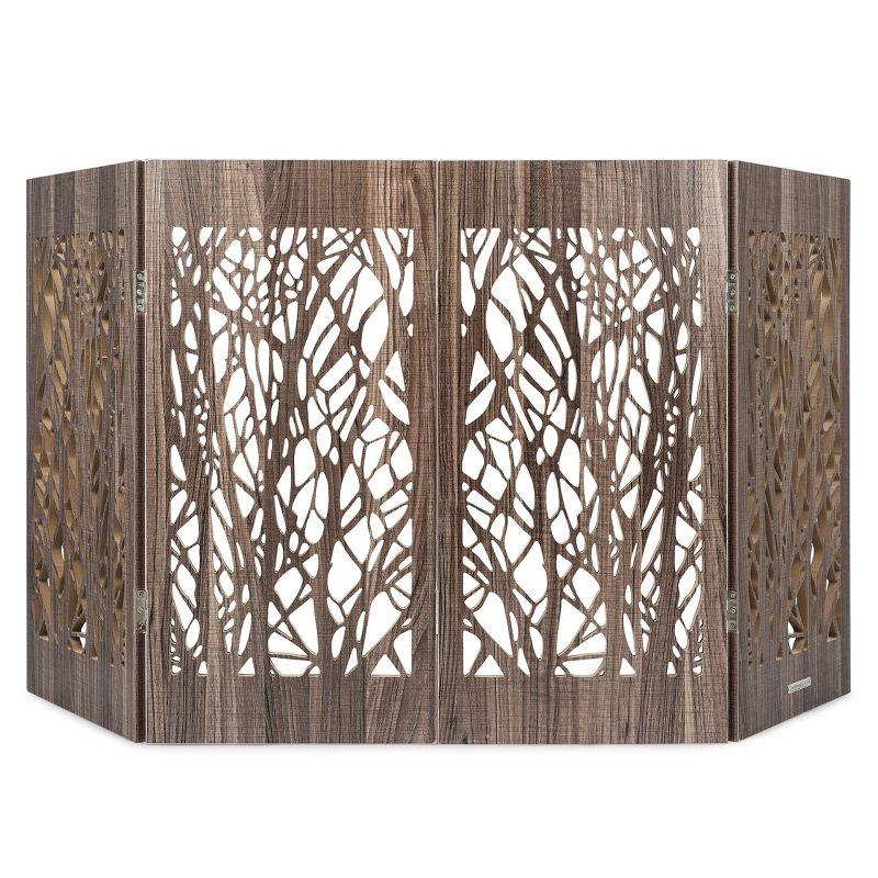 Delgado Wood Free Standing Pet Gate