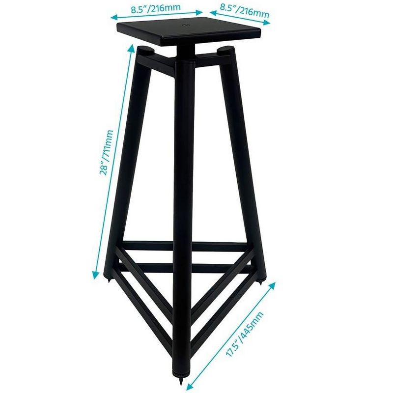 Monolith by Monoprice Easel Style Speaker Stand, 28in (Each)