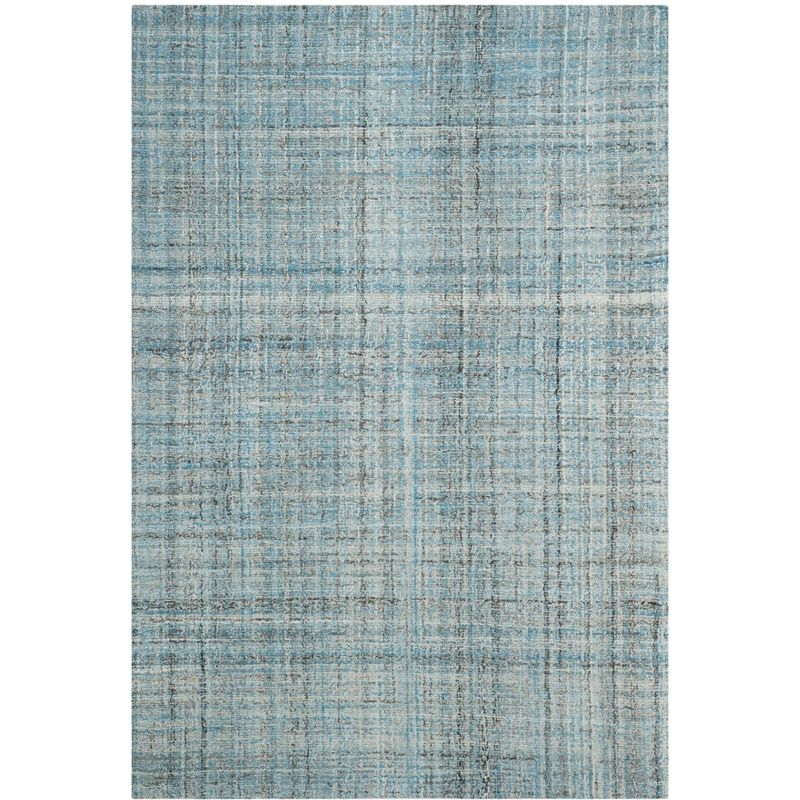 Abstract ABT141 Handmade Indoor Area Rug - Blue/Multi - 5'x8' - Safavieh