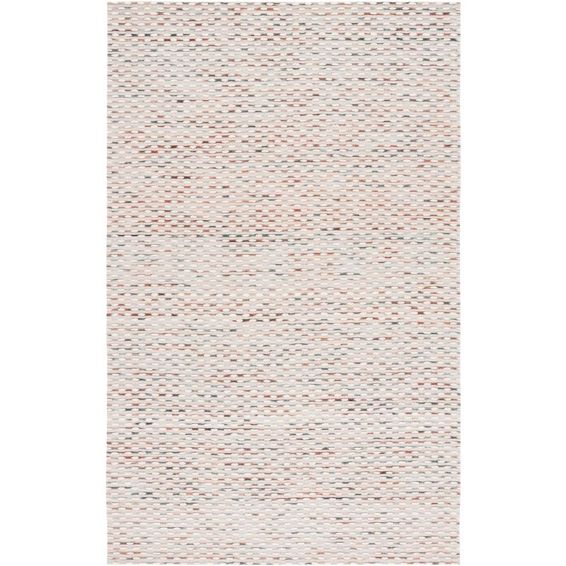 Marbella MRB158 Hand Woven Indoor Accent Rug - Beige/Rust - 3'x5' - Safavieh