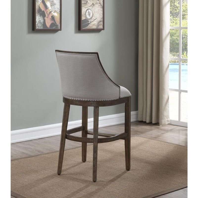 Brewer 26" Stool - Drift Brown