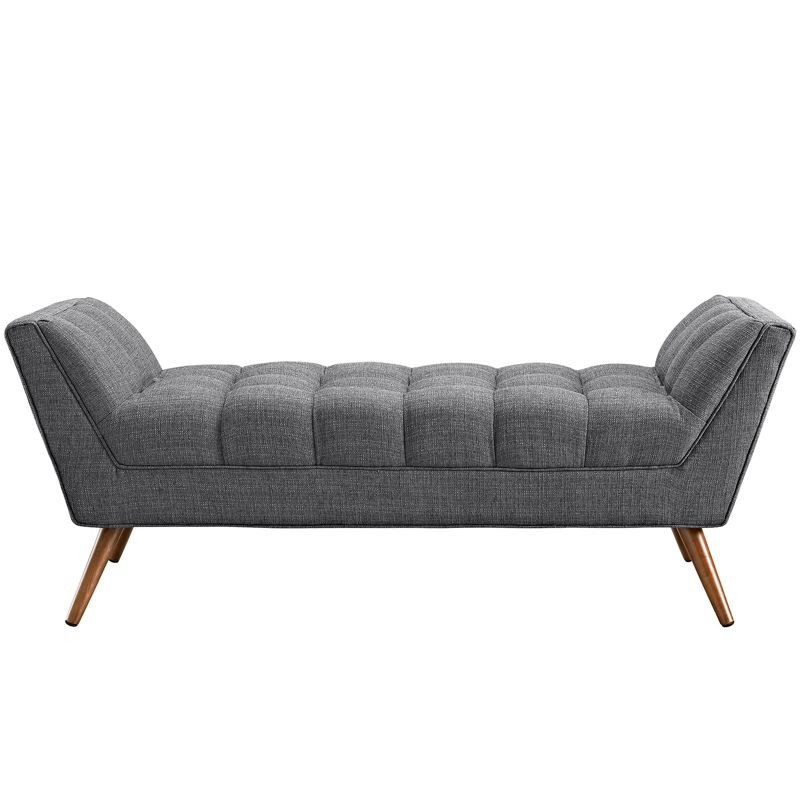 Modway Response Medium Upholstered Fabric Bench