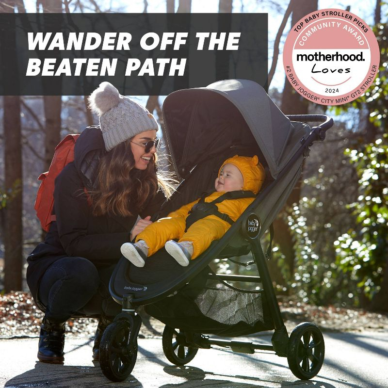 Baby Jogger City Mini GT2 Single Stroller - Opulent Black