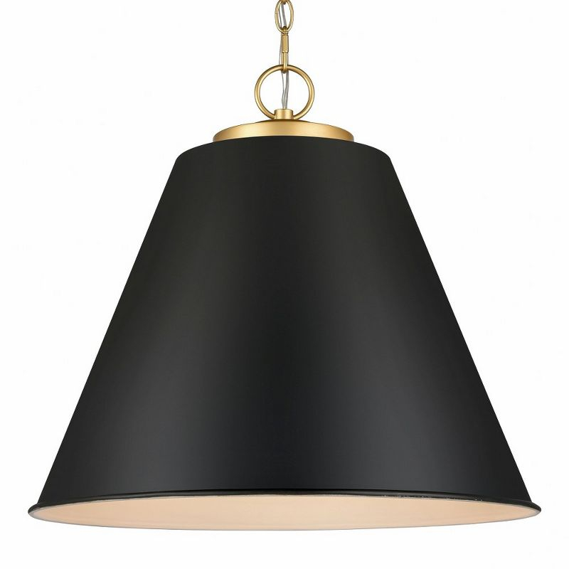 Elk Home Vellus 3 - Light Pendant in  Matte Black