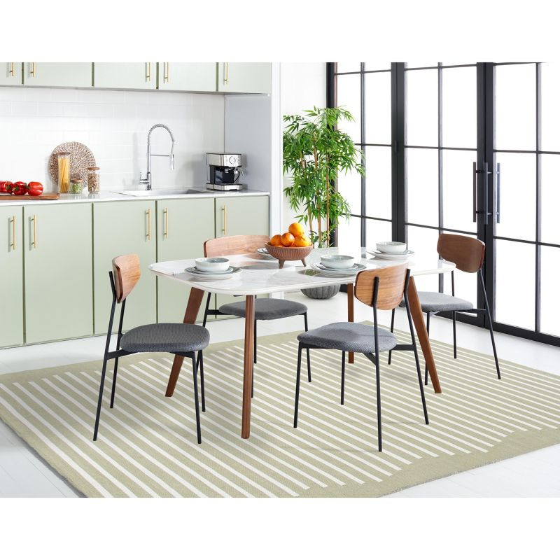 Montauk MTK313 Hand Woven Indoor Area Rug - Light Green/Ivory - 9'x12' - Safavieh