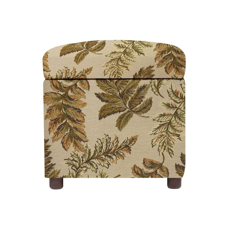 Jennifer Taylor Home Jacob 18" Storage Cube Ottoman