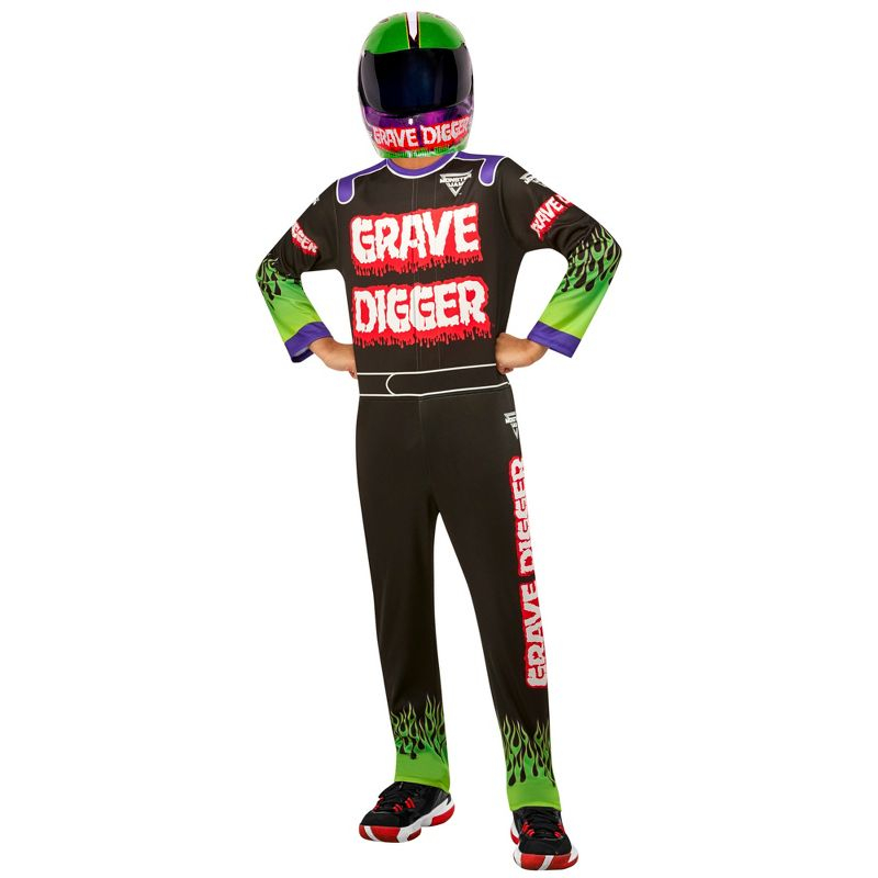 Rubies Monster Jam Grave Digger Boy's Costume Large