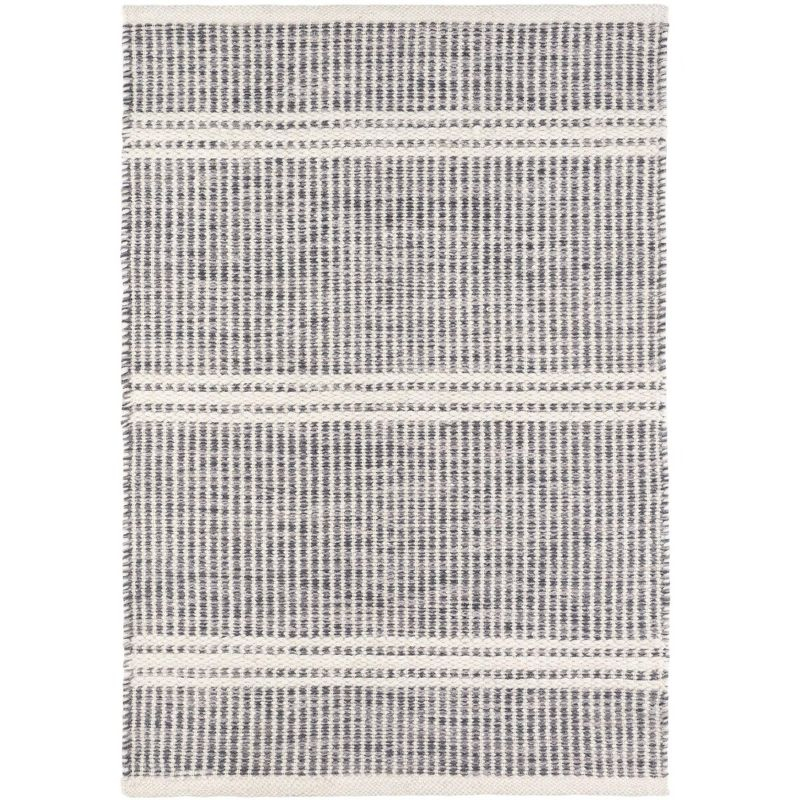 Malta Grey Handwoven Wool Rug