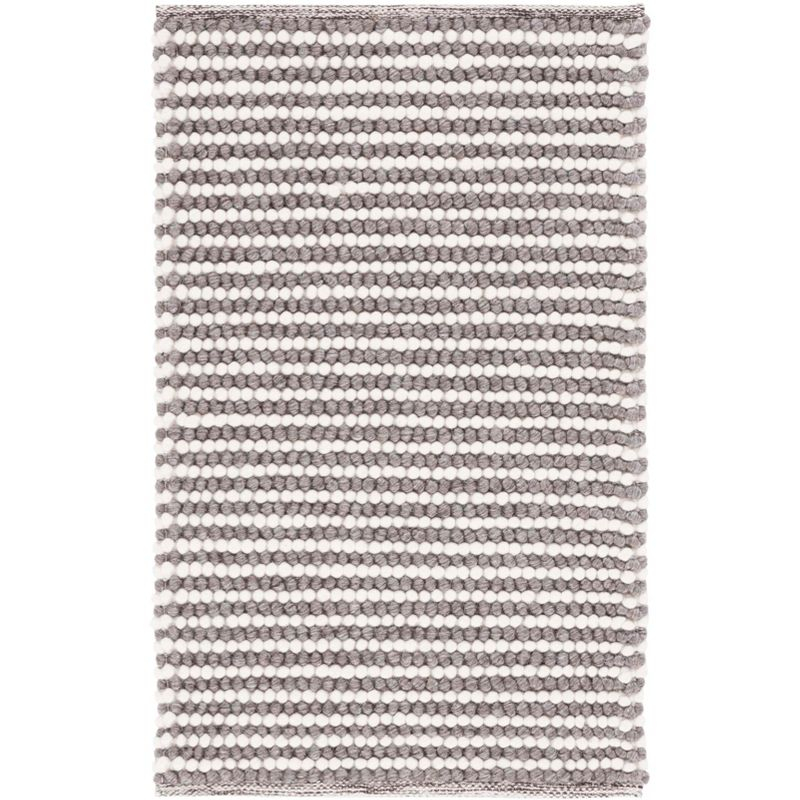 Natura NAT220 Hand Woven Accent Rug - Ivory/Dark Brown - 2'x3' - Safavieh.