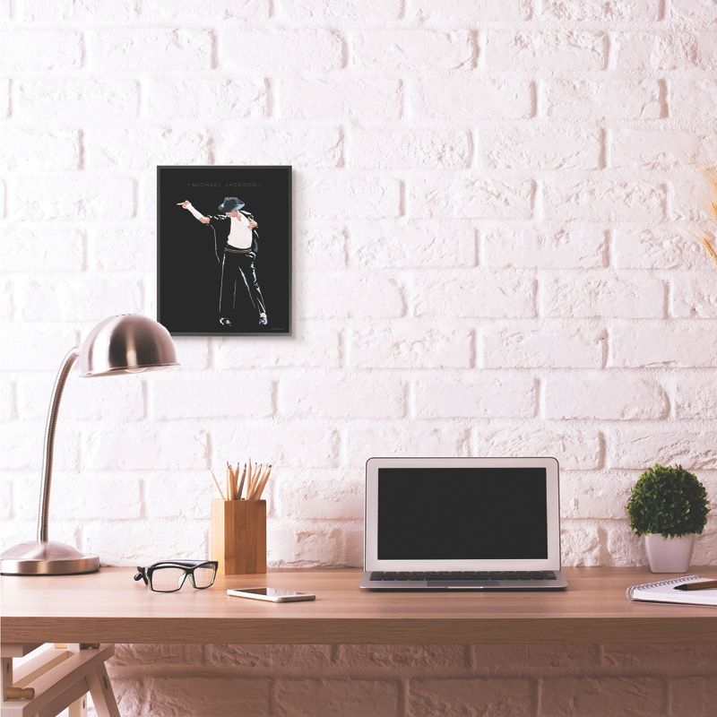 Stupell Industries Michael Jackson Famous People Characters Fashion Design, 11" x 14"